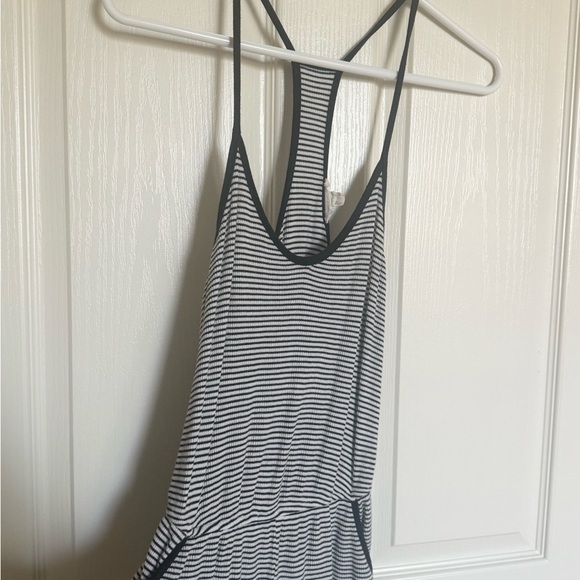 Silence + Noise Monochrome Striped Romper - Size XS - Picture 2 of 7